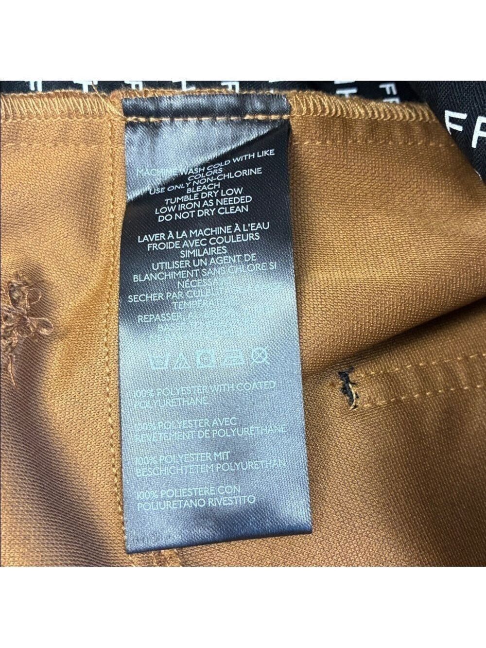 Free People Dylan Vegan Suede Long Shorts Brown Bermuda We The Free 27 NWT - Picture 8 of 11